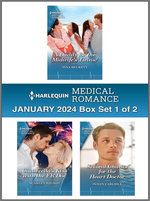 cover image of Harlequin Medical Romance January 2024--Box Set 1 of 2